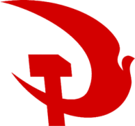 The emblem used by Communist Party of Britain